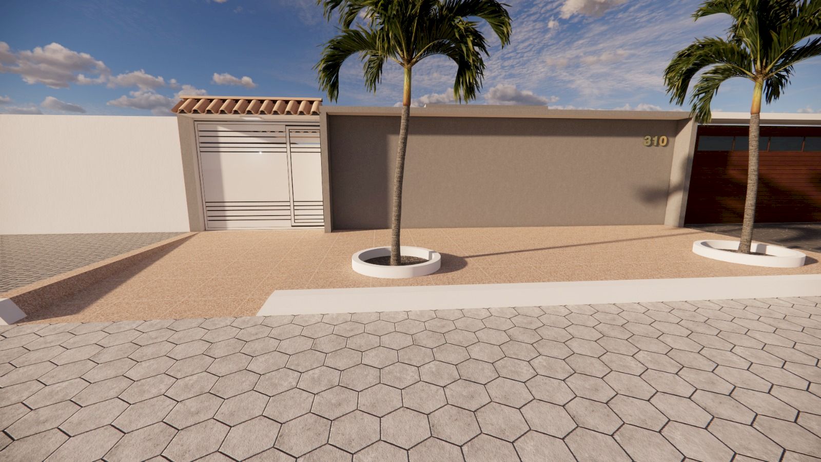 Casa Residencial - Lado praia