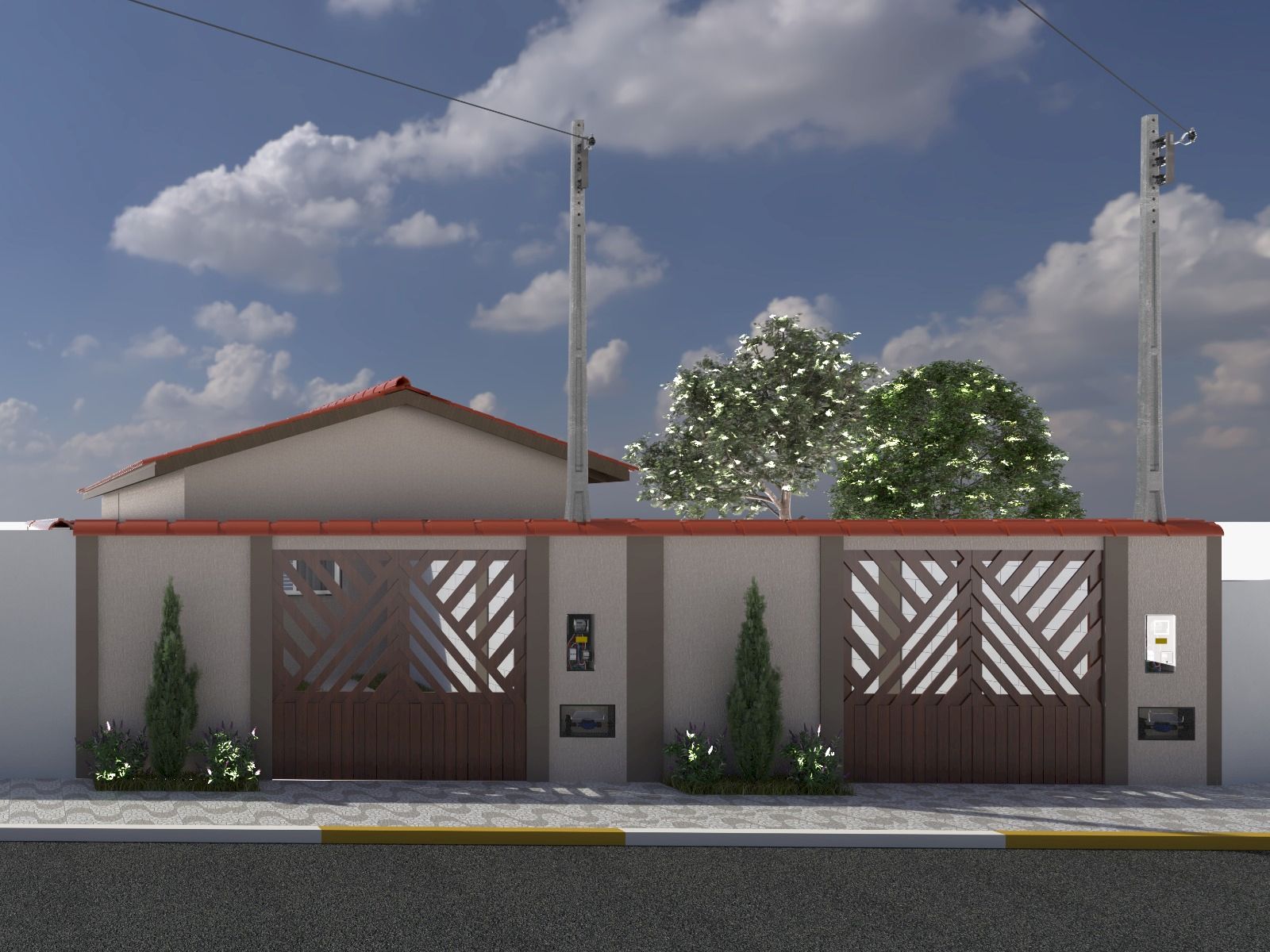 Casa Residencial - Em fase de Acabamento